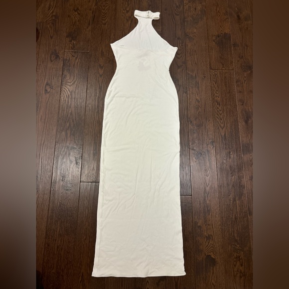Naked Wardrobe Halter Rib Maxi Dress Women’s Size Extra Large - Picture 6 of 11